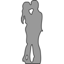 download Couple clipart image with 90 hue color