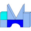 download Unit Blocks Lion Kimbro 01 clipart image with 180 hue color