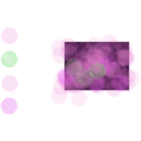 download Bokeh clipart image with 270 hue color