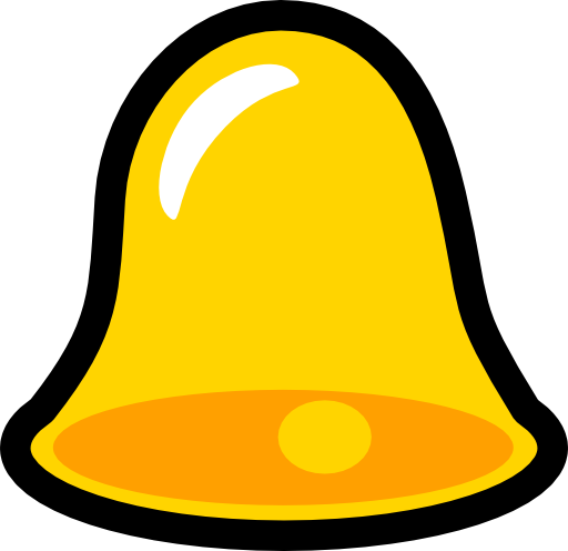 Yellow Bell Icon That Looks Cool With Lots Of Title Words To Increase The Titles Space In An Unrealistic Test