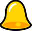 Yellow Bell Icon That Looks Cool With Lots Of Title Words To Increase The Titles Space In An Unrealistic Test