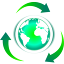 download Ecology Recycle clipart image with 45 hue color