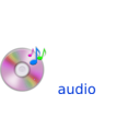 download Audio Cd clipart image with 270 hue color