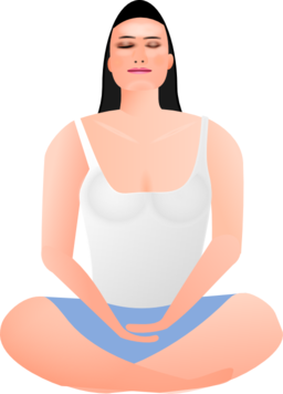 Lady In Meditation