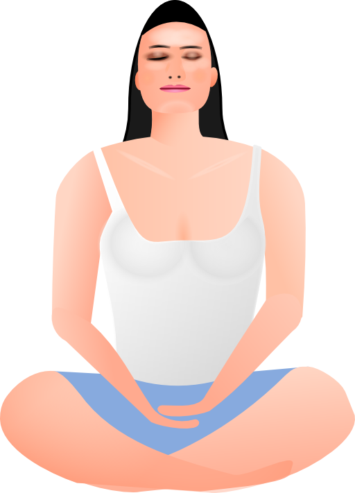 Lady In Meditation