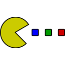 download Pacman clipart image with 0 hue color