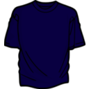 download Brown T Shirt clipart image with 225 hue color