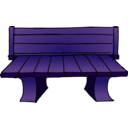 download Wooden Chair clipart image with 225 hue color