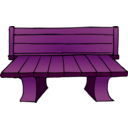 download Wooden Chair clipart image with 270 hue color