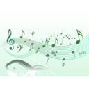 download Musical 2 clipart image with 180 hue color