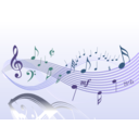 download Musical 2 clipart image with 270 hue color