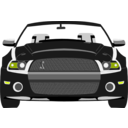 download Mustang Shelby Gt500 clipart image with 45 hue color