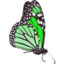 download Danaus Plexippus Ii clipart image with 90 hue color