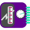 download Strain Gauge clipart image with 135 hue color