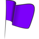 download Red Flag clipart image with 270 hue color