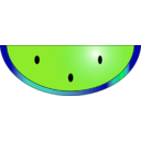 download Watermelon Icon clipart image with 90 hue color