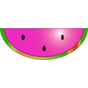 download Watermelon Icon clipart image with 315 hue color