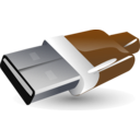 download Usb clipart image with 180 hue color