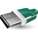 download Usb clipart image with 315 hue color