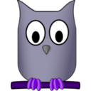 download Owl clipart image with 225 hue color