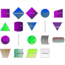 download Flowchart Symbols clipart image with 90 hue color