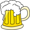 download Beer Mug clipart image with 0 hue color