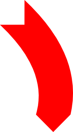 Arrow Down Red