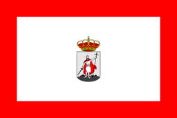 City Flag Of Gijon Asturies Spain
