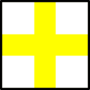 download Signalflag Xray clipart image with 180 hue color