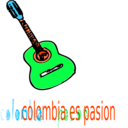 download Colombia Es Pasion clipart image with 135 hue color