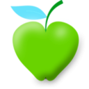 download Apple clipart image with 90 hue color