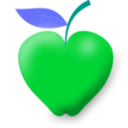 download Apple clipart image with 135 hue color