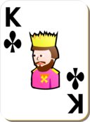 White Deck King Of Clubs
