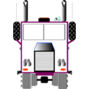 download Truck Big Rig clipart image with 315 hue color