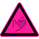 download Signs Hazard Warning clipart image with 270 hue color