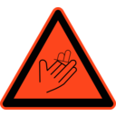 download Signs Hazard Warning clipart image with 315 hue color