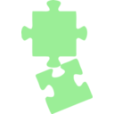 download Puzzle clipart image with 315 hue color