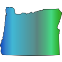 download Oregon clipart image with 90 hue color