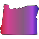 download Oregon clipart image with 225 hue color