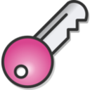 download Key clipart image with 270 hue color