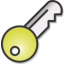 download Key clipart image with 0 hue color