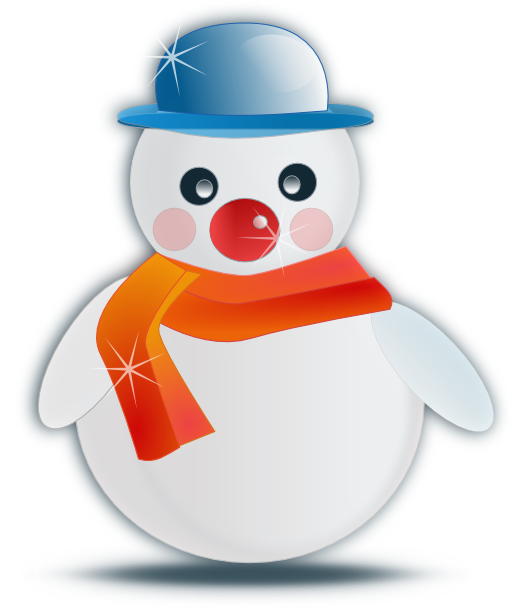 Snowman Glossy