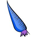 download Carrot1 clipart image with 180 hue color