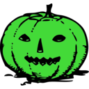 download Pumpkin clipart image with 90 hue color