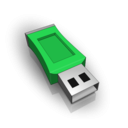 download Usb Stick 3d clipart image with 135 hue color