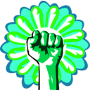 download Green Power clipart image with 45 hue color