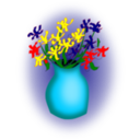 download Florero Whit Flours Columbia clipart image with 0 hue color