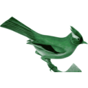 download Yuhina Diademata clipart image with 90 hue color
