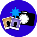 download Entertainment Camera Still clipart image with 180 hue color
