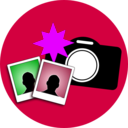 download Entertainment Camera Still clipart image with 270 hue color